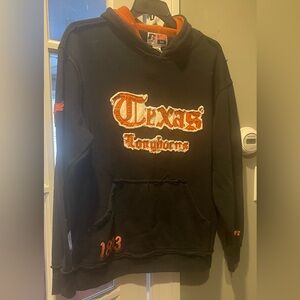 Texas Longhorns heavy weight hooded sweatshirt.